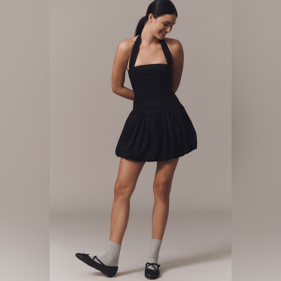 Delfi Collective Halter bubble dress black - Picture 4 of 6